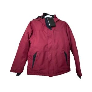 NWY Boulder Gear Cody Snow Ski Jacket Youth Size L Hooded Ski Coat Insulated